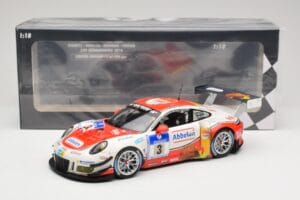 Porsche 911 991.1 GT3 R #3 Frikadelli Racing N. Siedler / K. Abbelen / S. Schmitz 24 Hours of Nurburgring 2016 Minichamps 1:1 - 画像 6/6