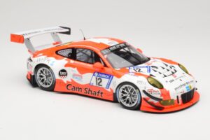 Porsche 911 991.1 GT3 R Manthey Racing #12 F. Klohs / P. Renauer 24 Hours Nurburgring 2017 Minichamps 1:18 155176912 メタル - 画像 4/6