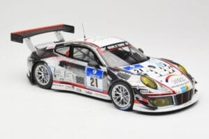 Porsche 911 991.1 GT3 R #21 WTM Racing J. Stursberg / V. Krumbach 24h Nurburgring 2016 Minichamps 1:18 155166021 メタル - 画像 4/6