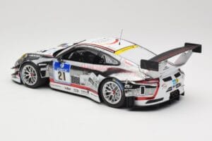 Porsche 911 991.1 GT3 R #21 WTM Racing J. Stursberg / V. Krumbach 24h Nurburgring 2016 Minichamps 1:18 155166021 メタル - 画像 5/6