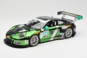 Porsche 911 991.1 GT3 R #540 Black Swan Racing P. Long / T. Pilgrim 24h Daytona 2016 Minichamps 1:18 155166540 メタル