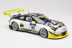 Porsche 911 991.1 GT3 R #911 Manthey Racing N. Tandy / E. Bamber 24h Nurburgring 2016 Minichamps 1:18 155166911 メタル - 画像 4/6