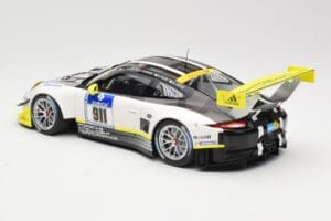 Porsche 911 991.1 GT3 R #911 Manthey Racing N. Tandy / E. Bamber 24h Nurburgring 2016 Minichamps 1:18 155166911 メタル - 画像 5/6