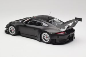 Porsche 911 991.1 GT3 R NBR Test 2015年10月 ブラック Minichamps 1:18 155156161 メタル - 画像 5/6