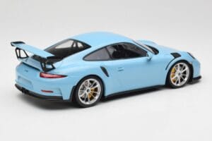 Porsche 911 991.1 GT3 RS ブルー マットホイール Minichamps 1:18 153066235 メタル - 画像 2/6