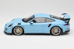 Porsche 911 991.1 GT3 RS ブルー マットホイール Minichamps 1:18 153066235 メタル - 画像 3/6