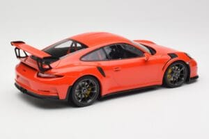 Porsche 911 991.1 GT3 RS Lava Orange Minichamps 1:18 155066220 メタル - 画像 2/6