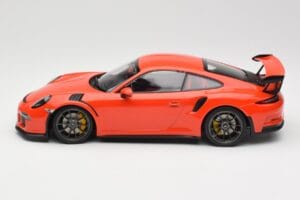Porsche 911 991.1 GT3 RS Lava Orange Minichamps 1:18 155066220 メタル - 画像 3/6