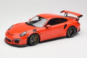 Porsche 911 991.1 GT3 RS Lava Orange Minichamps 1:18 155066220 メタル