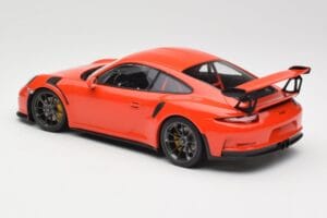 Porsche 911 991.1 GT3 RS Lava Orange Minichamps 1:18 155066220 メタル - 画像 5/6