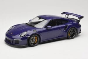 Porsche 911 991.1 GT3 RS Ultraviolet Minichamps 1:18 155066221 メタル