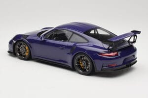 Porsche 911 991.1 GT3 RS Ultraviolet Minichamps 1:18 155066221 メタル - 画像 5/6