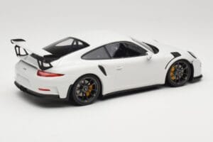 Porsche 911 991.1 GT3 RS ホワイト ブラックホイール Minichamps 1:18 153066224 メタル - 画像 2/6
