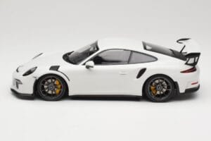 Porsche 911 991.1 GT3 RS ホワイト ブラックホイール Minichamps 1:18 153066224 メタル - 画像 3/6
