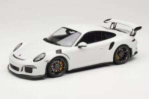 Porsche 911 991.1 GT3 RS ホワイト ブラックホイール Minichamps 1:18 153066224 メタル