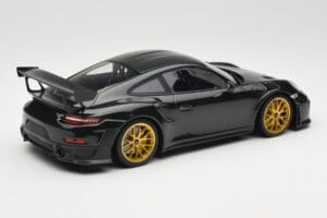 Porsche 911 991.2 GT2 RS グリーン Weissach Package ゴールドホイール Minichamps 1:18 155068306 メタル - 画像 2/6