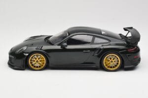 Porsche 911 991.2 GT2 RS グリーン Weissach Package ゴールドホイール Minichamps 1:18 155068306 メタル - 画像 3/6