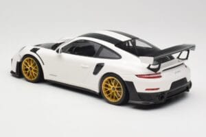 Porsche 911 991.2 GT2 RS Weissach Package ホワイト ゴールドホイール Minichamps 1:18 153068308 メタル - 画像 5/6