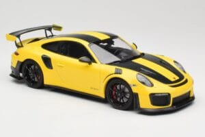 Porsche 911 991.2 GT2 RS Weissach Package イエロー ブラックホイール Minichamps 1:18 155068311 メタル - 画像 4/6