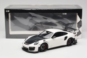 Porsche 911 991.2 GT2 RS ホワイト Minichamps 1:18 155068301 メタル - 画像 6/6