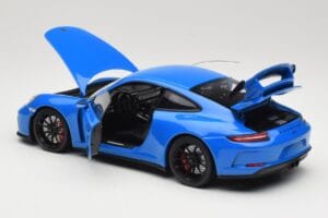 Porsche 911 991.2 GT3 ブルー Minichamps 1:18 110067024 メタル - 画像 5/8