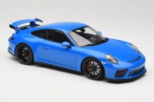 Porsche 911 991.2 GT3 ブルー Minichamps 1:18 110067024 メタル - 画像 6/8