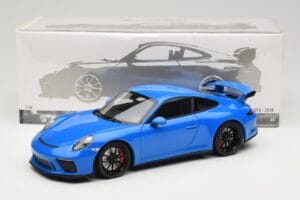 Porsche 911 991.2 GT3 ブルー Minichamps 1:18 110067024 メタル - 画像 8/8