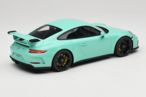 Porsche 911 991.2 GT3 ミントグリーン GT Spirit 1:18 GT550 レジン - 画像 2/6