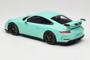 Porsche 911 991.2 GT3 ミントグリーン GT Spirit 1:18 GT550 レジン - 画像 5/6