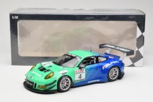 Porsche 911 991.2 GT3 R #4 Falken Motorsports J. Bergmeister / M. Ragginger VLN Westfalenfahrt 2017 Minichamps 1:18 155176904 - 画像 6/6