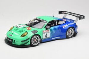 Porsche 911 991.2 GT3 R #4 Falken K. Bachler / M. Ragginger VLN Winner Round 6 2018 Minichamps 1:18 153186994 メタル