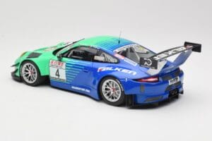 Porsche 911 991.2 GT3 R #4 Falken K. Bachler / M. Ragginger VLN Winner Round 6 2018 Minichamps 1:18 153186994 メタル - 画像 5/6