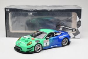 Porsche 911 991.2 GT3 R #4 Falken K. Bachler / M. Ragginger VLN Winner Round 6 2018 Minichamps 1:18 153186994 メタル - 画像 6/6