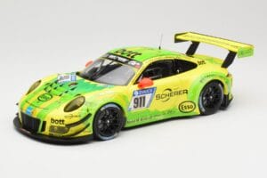 Porsche 911 991.2 GT3 R #911 Manthey Racing R. Dumas / F. Makowiecki 24 Hours of Nurburgring 2017 Minichamps 1:18 155176911 メ