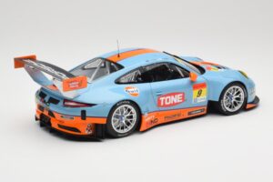 Porsche 911 991.2 GT3 R Pacific Gulf Racing #9 J. Lammers / K. Miura Super GT 300 Series 2017 Minichamps 1:18 155176909 メタル - 画像 2/6
