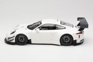 Porsche 911 991.2 GT3 R ホワイト ブラックホイール Minichamps 1:18 155186900 メタル - 画像 3/6