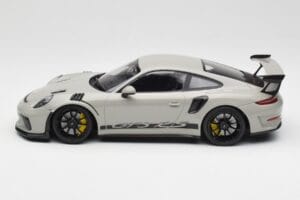 Porsche 911 991.2 GT3 RS Chalk Wording ブラックホイール Minichamps 1:18 153068230 メタル - 画像 3/6