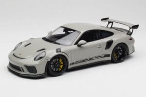 Porsche 911 991.2 GT3 RS Chalk Wording ブラックホイール Minichamps 1:18 153068230 メタル