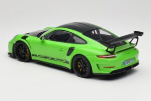 Porsche 911 991.2 GT3 RS Weissach Package グリーン Minichamps 1:18 153068233 メタル - 画像 5/6