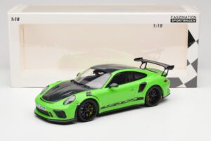 Porsche 911 991.2 GT3 RS Weissach Package グリーン Minichamps 1:18 153068233 メタル - 画像 6/6