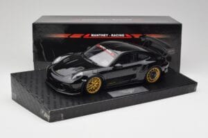 Porsche 911 991.2 GT3 RS Manthey Racing ブラック Minichamps 1:18 MR-911-GT3RS-1803 メタル - 画像 6/6