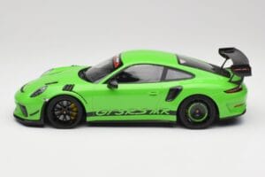 Porsche 911 991.2 GT3 RS Manthey Racing レーシンググリーン Minichamps 1:18 MR-911-GT3RS-1802 メタル - 画像 3/6