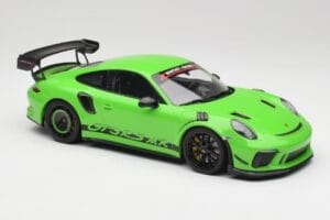 Porsche 911 991.2 GT3 RS Manthey Racing レーシンググリーン Minichamps 1:18 MR-911-GT3RS-1802 メタル - 画像 4/6