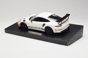 Porsche 911 991.2 GT3 RS Manthey Racing ホワイト & ブルー & オレンジ Minichamps 1:18 MR-911-GT3RS-1805 メタル - 画像 5/6