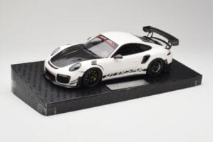 Porsche 911 991.2 GT3 RS Manthey Racing ホワイト Minichamps 1:18 MR-911-GT3RS-1801 メタル - 画像 2/6