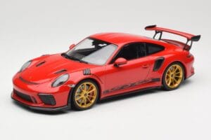 Porsche 911 991.2 GT3 RS レッド ゴールドホイール Minichamps 1:18 155068220 メタル