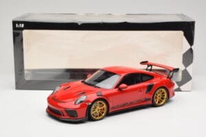 Porsche 911 991.2 GT3 RS レッド ゴールドホイール Minichamps 1:18 155068220 メタル - 画像 6/6