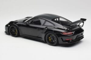 Porsche 911 991.2 GT3 RS Weissach Package ブラック & ブラックホイール Minichamps 1:18 153068228 メタル - 画像 5/6