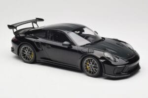 Porsche 911 991.2 GT3 RS Weissach Package ブラック シルバーマグネシウムホイール Minichamps 1:18 153068229 メタル - 画像 4/6