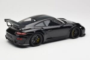 Porsche 911 991.2 GT3 RS Weissach Package ブラック ブラックホイール Minichamps 1:18 153068321 メタル - 画像 2/6